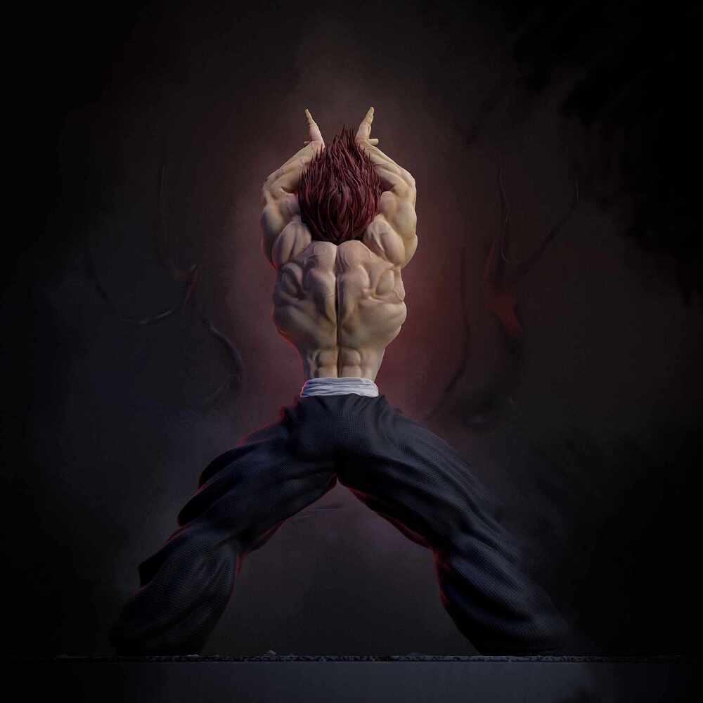 Yujiro_Hanma_Render_Beauty_Back