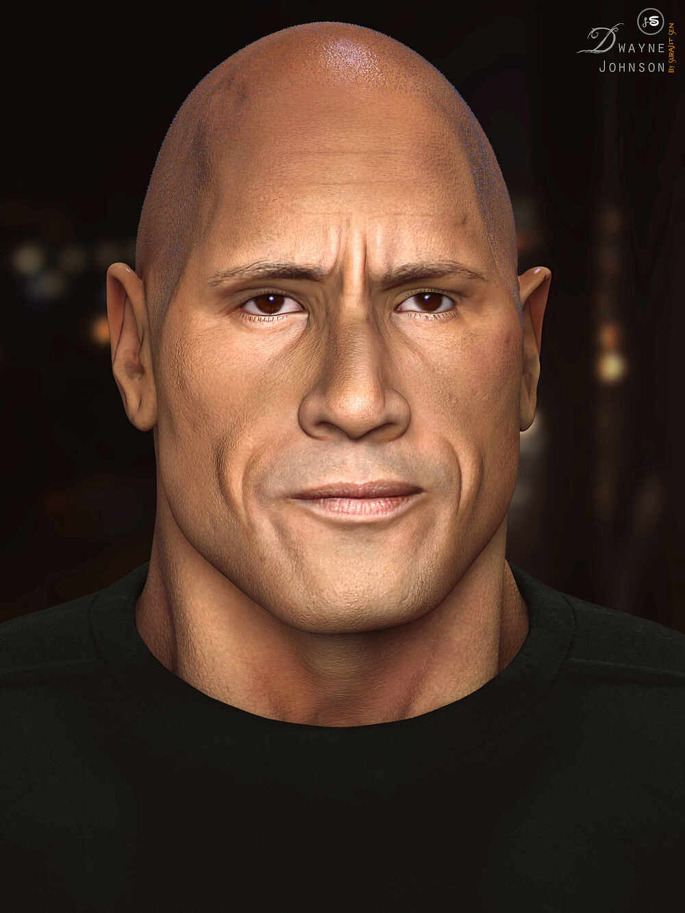 Dwayne Johnson_Rock_CG_Character_SurajitSen_Dec2022