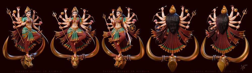 Devi_Durga_art_by_Sukanta_Mondal_08