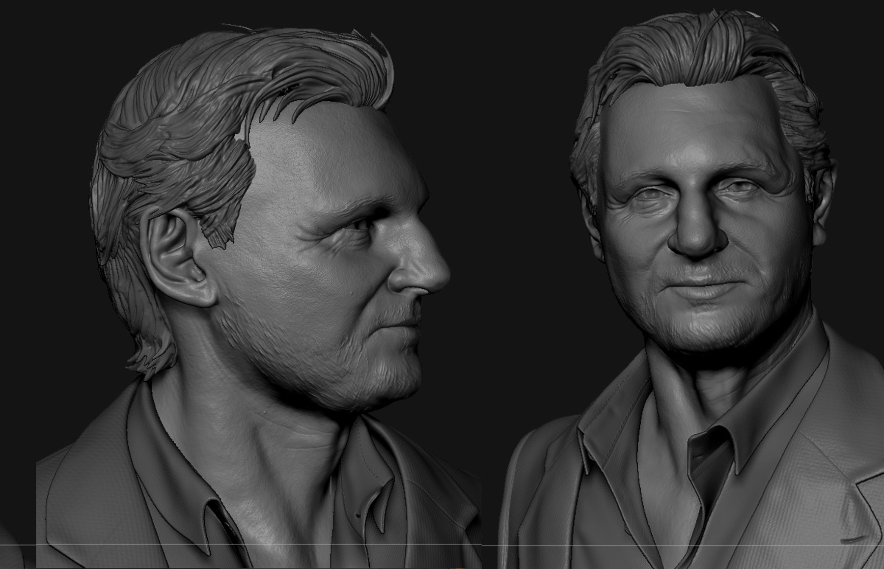 Liam Neeson Look alike - ZBrushCentral