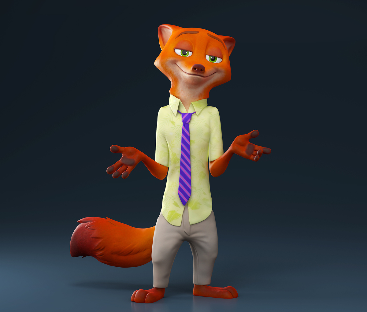 FullBody01_NickWild_by_HamidRezaAfshar