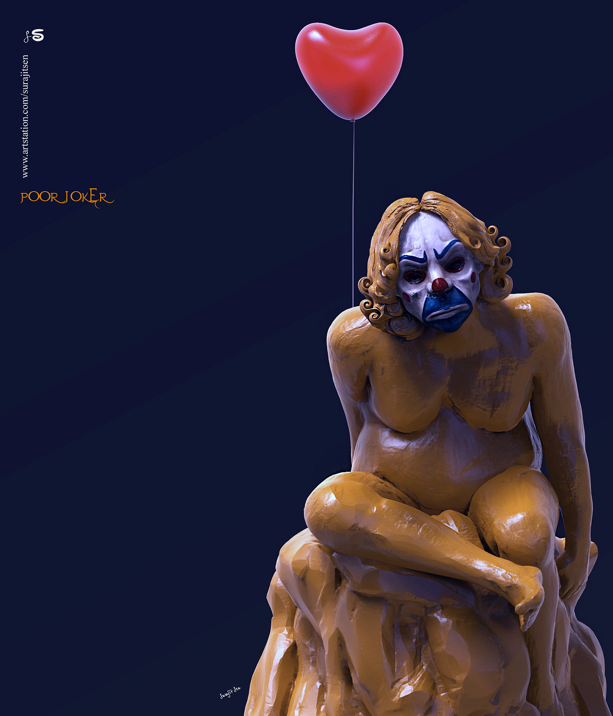 Poor_Joker_Digital_Sculpture_SurajitSen_Oct2019