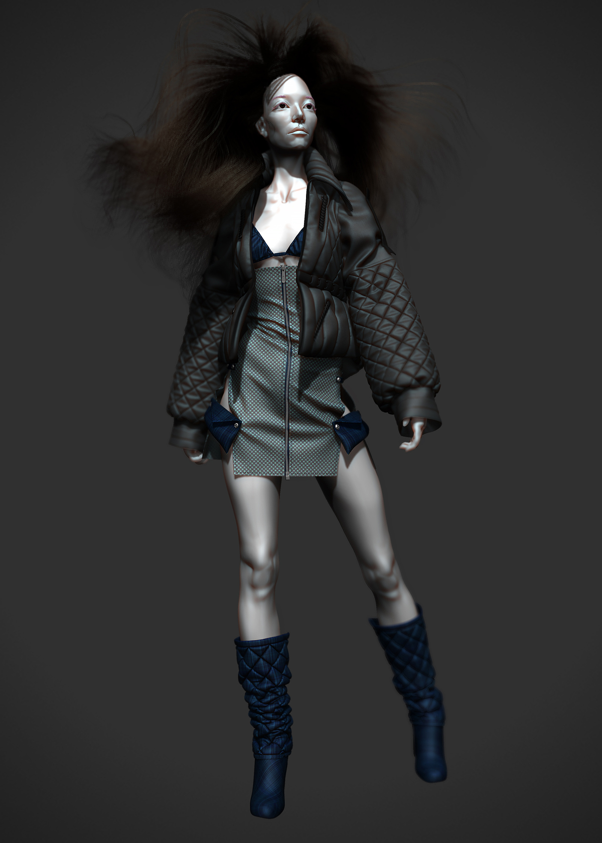 Parajumper hairstyle by Darya Girina_6