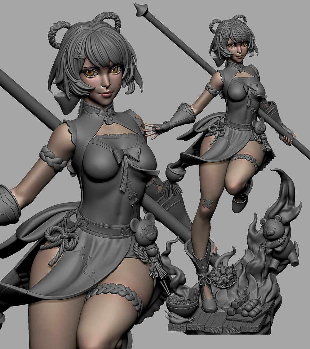 XiangLing_HEADCROP_Clay7