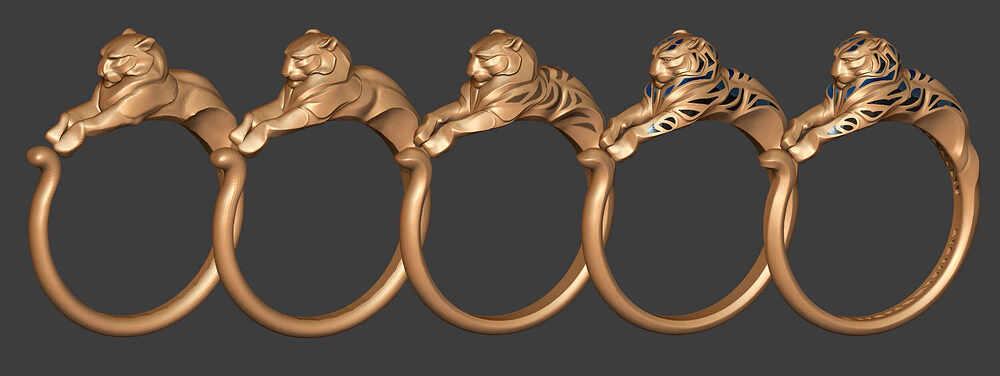 Tiger Bangle_Proceso