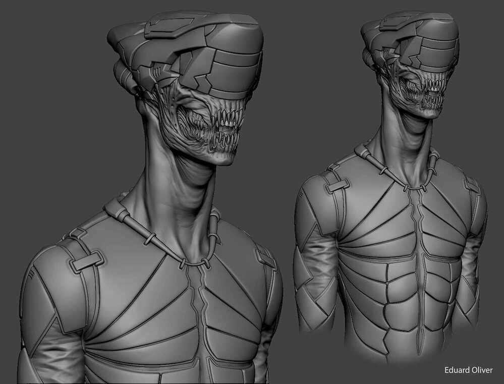 Alien03_EduardOliver_ZbrushViewport01