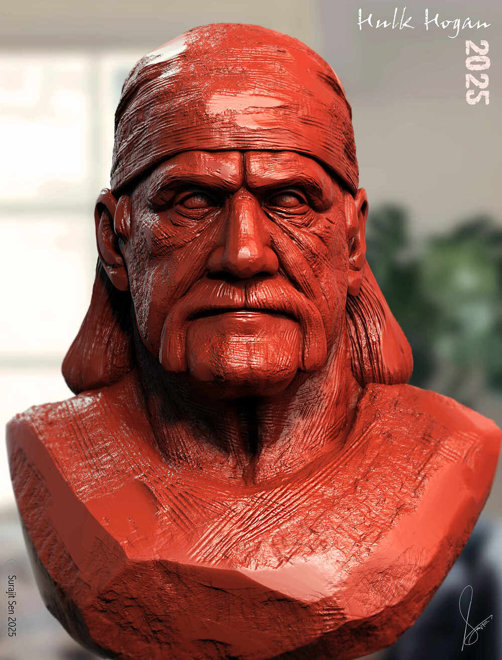 Hulk Hogan_Digital_Sculpture_SurajitSen_Aug2025