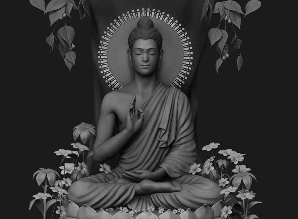 cc finel render b and w