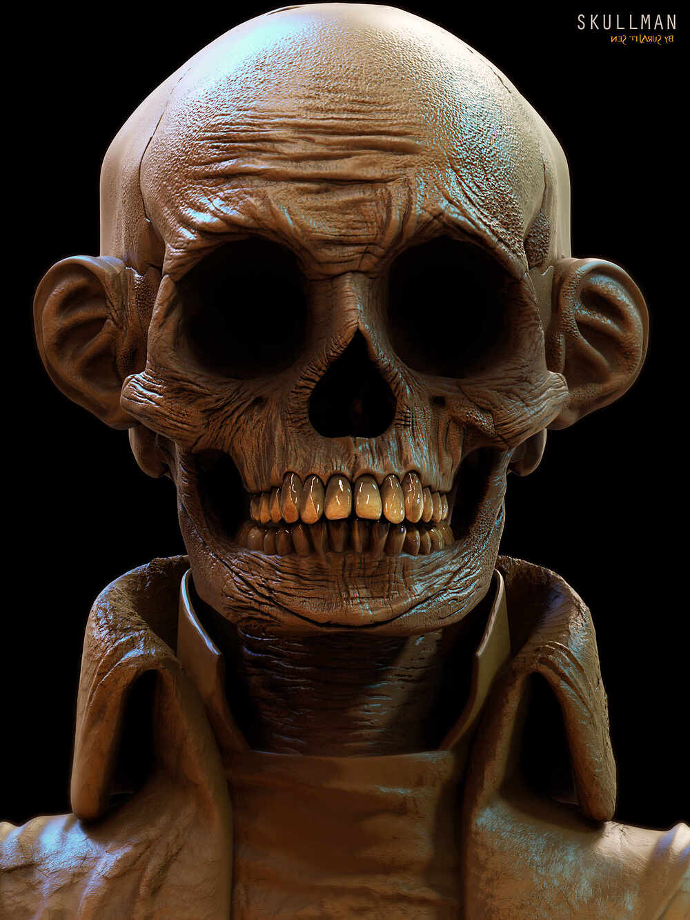 SKULLMAN_Digital_SCulpture_SurajitSen_Aug2024
