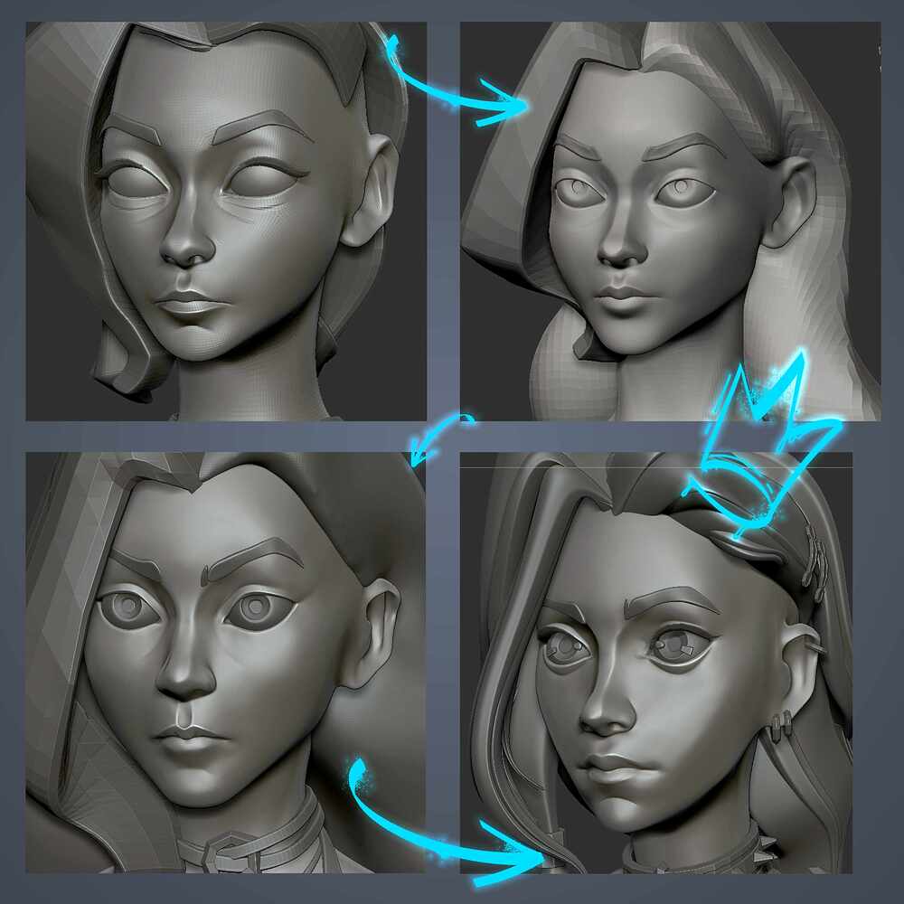 progress shots