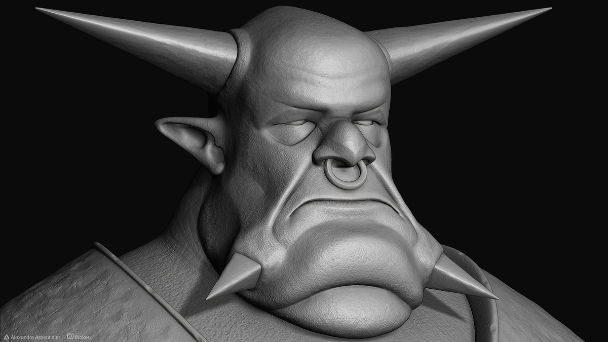 ArpentinierAlexandre_BileDemon_Zbrush_02