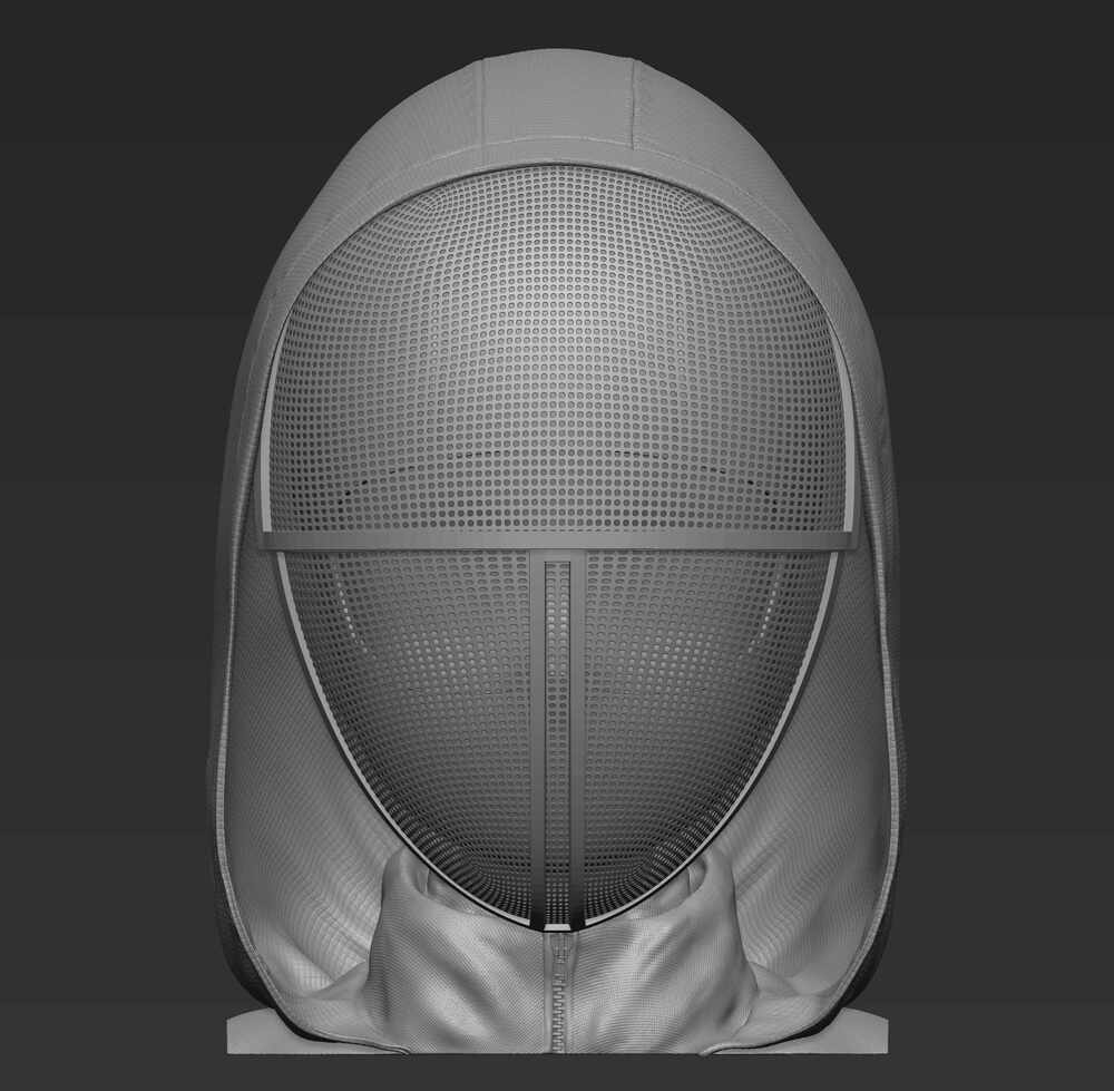 SquidGame_Zbrush_Greyscale_Render_JS