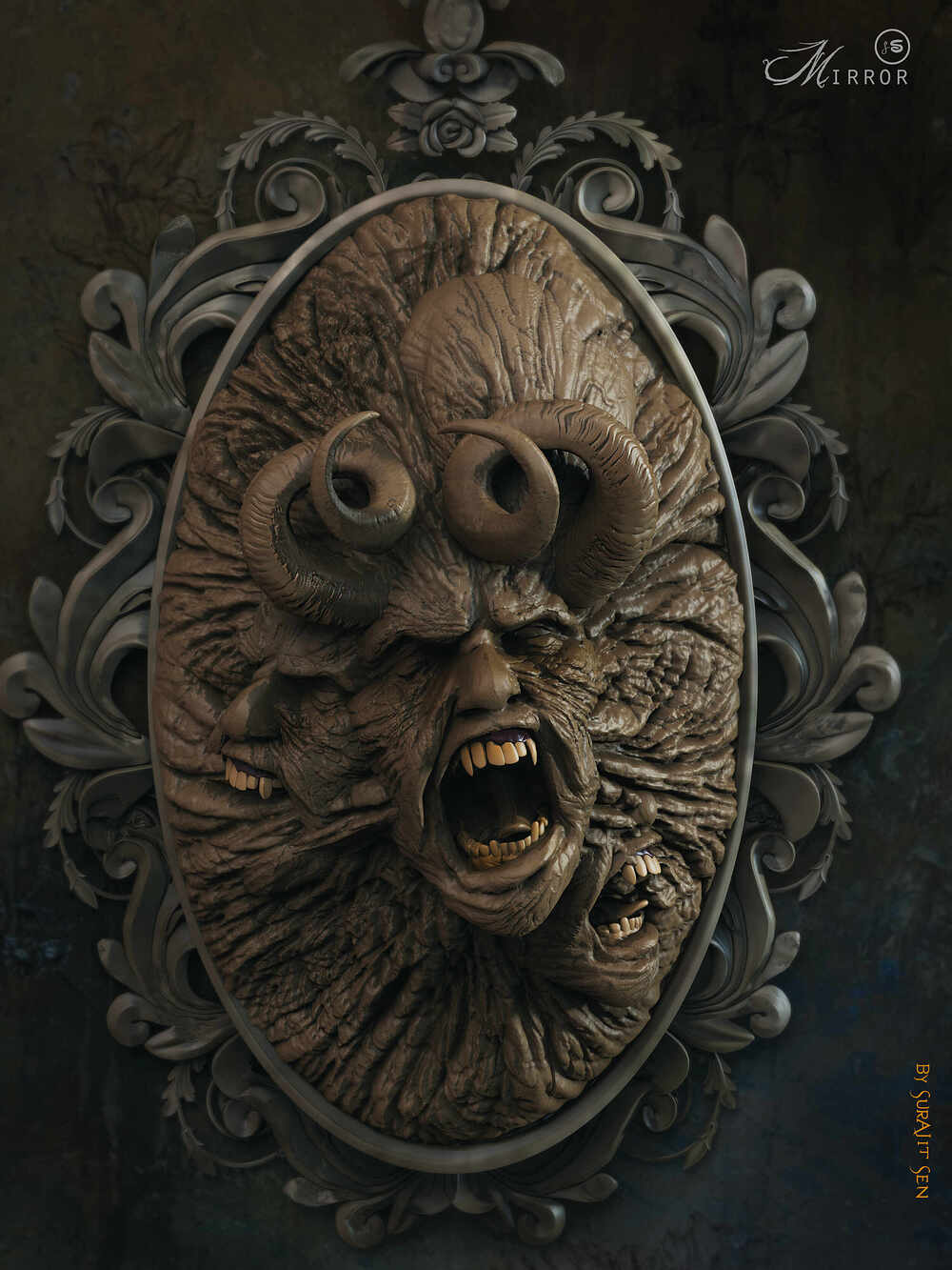 Mirror_Digital_Sculpture_SurajitSen_Feb2023