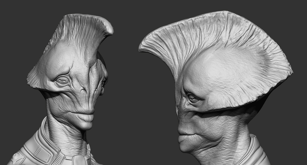 zbrush sculpt head