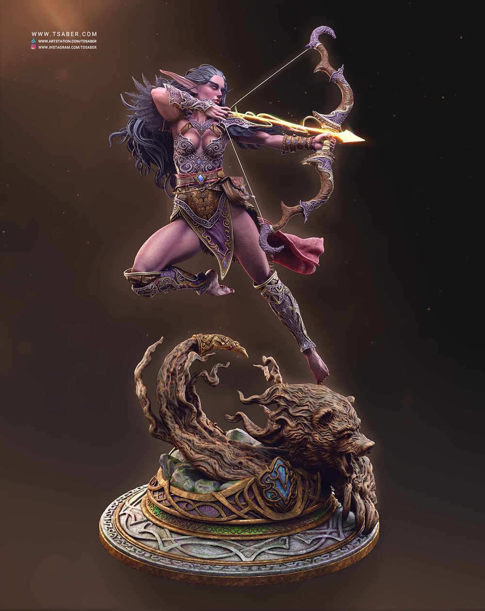 Night Elf Archer Tsaber 07