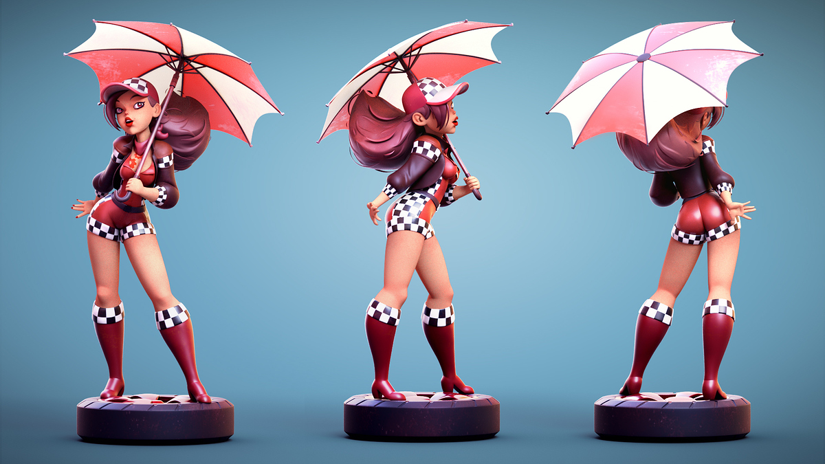 RaceGirl_Pinup_Turn