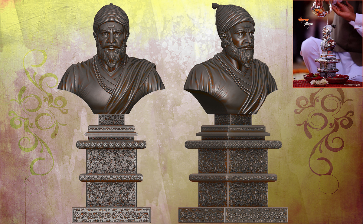Shivaji_Bust_04A