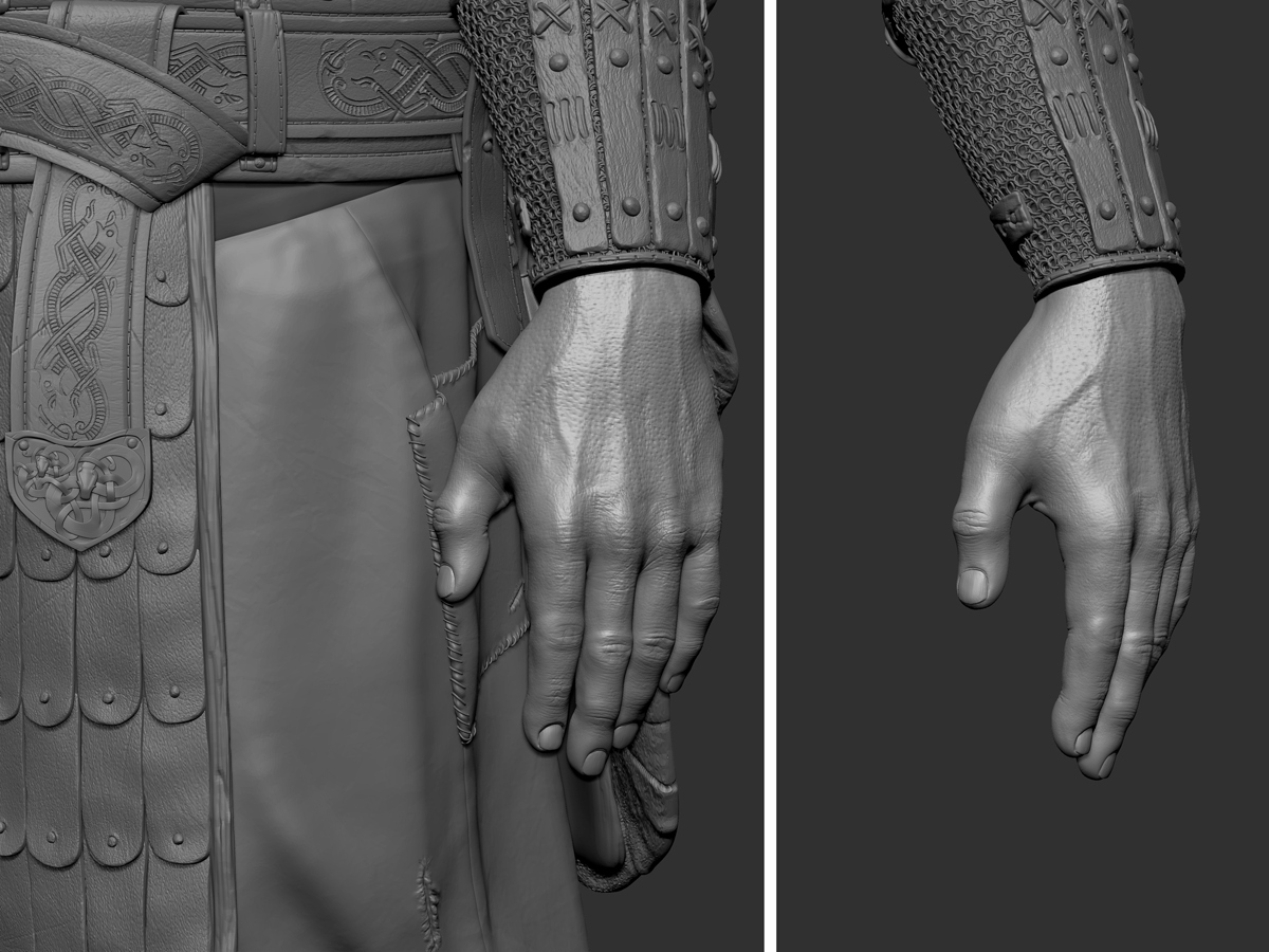 hand 2v1
