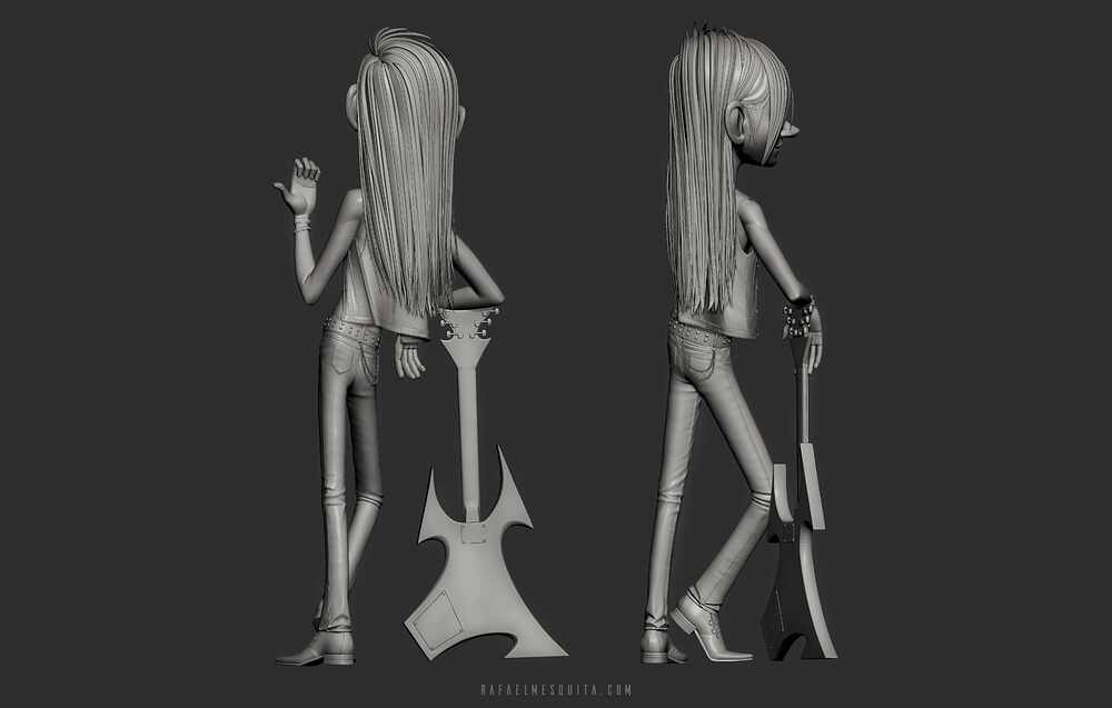 Guitarrist_Zbrush2_Rafael_Mesquita
