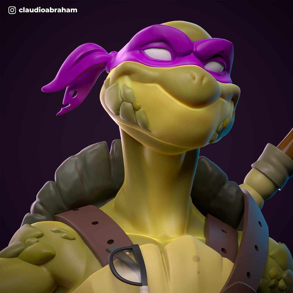 TMNT - Donatello - Claudio Abraham - Nicola Saviori - Zoom - PFP 2