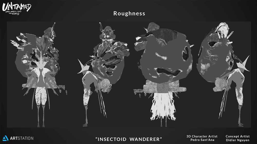 Insectoid wanderer roughness