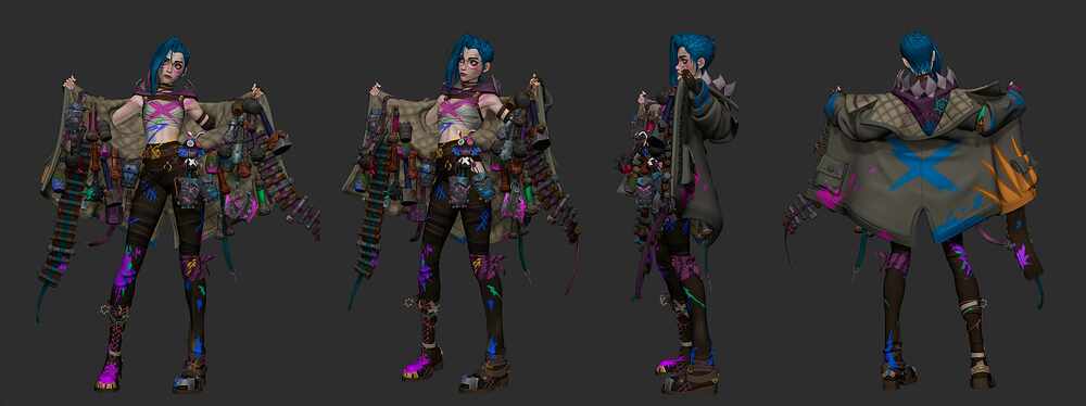 JinxZbrush01_javierbenver