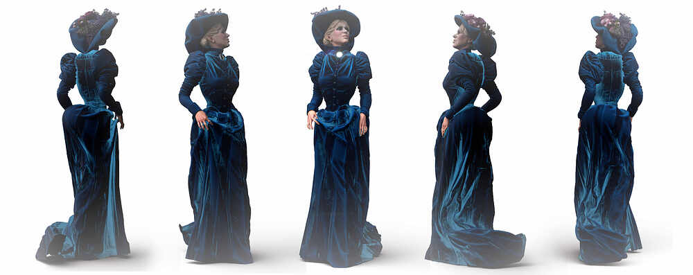 Everything is illusion by Darya Girina_Deep Blue Velvet_Collection_2