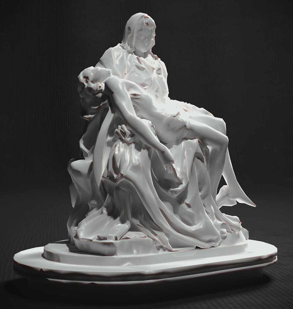 pieta lowpoly2