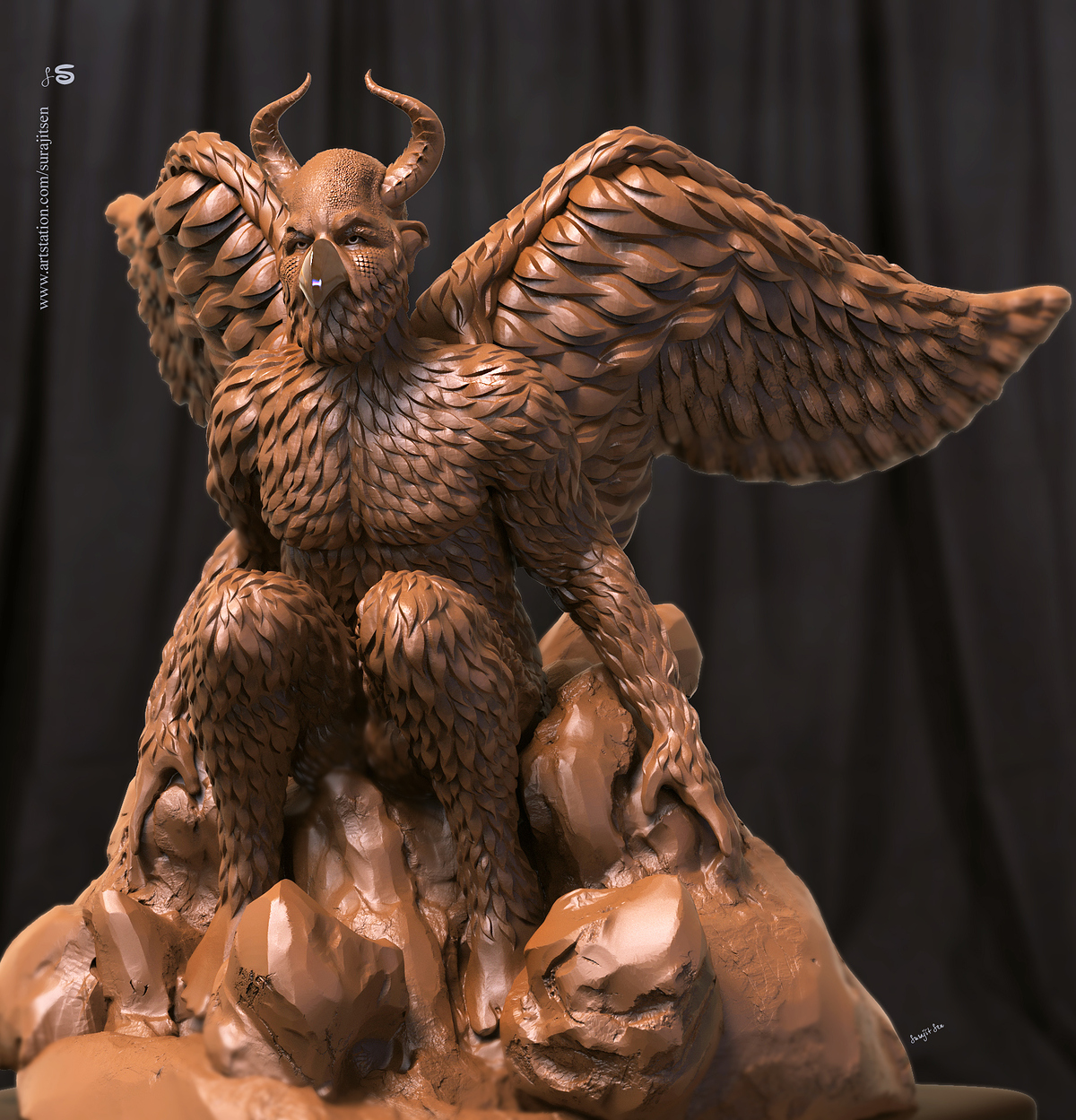Birdman_V01_Digital_SCulpture_SurajitSen_Aug2019