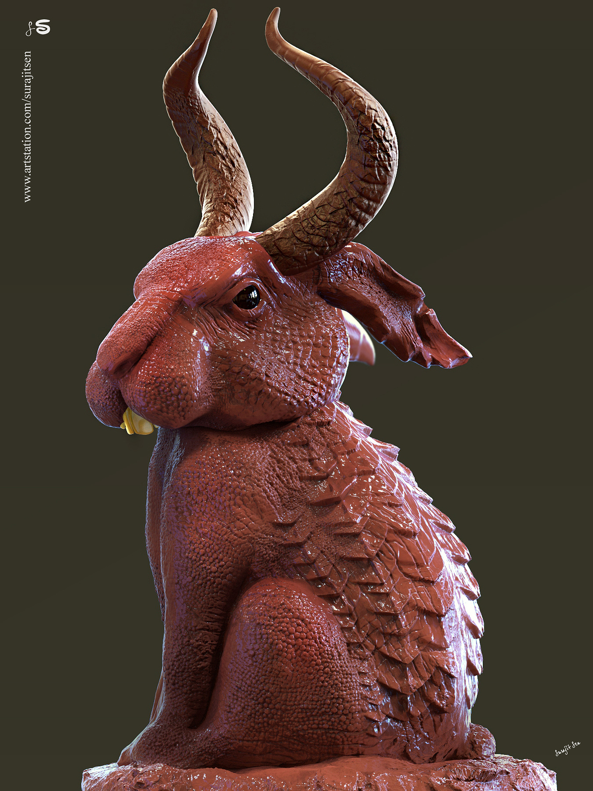 Bazooka_Rabbit_Digital_SCulpting_SurajitSen_May2019