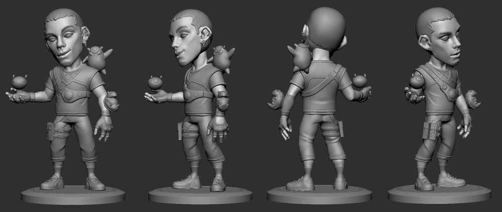 gekko-zbrush