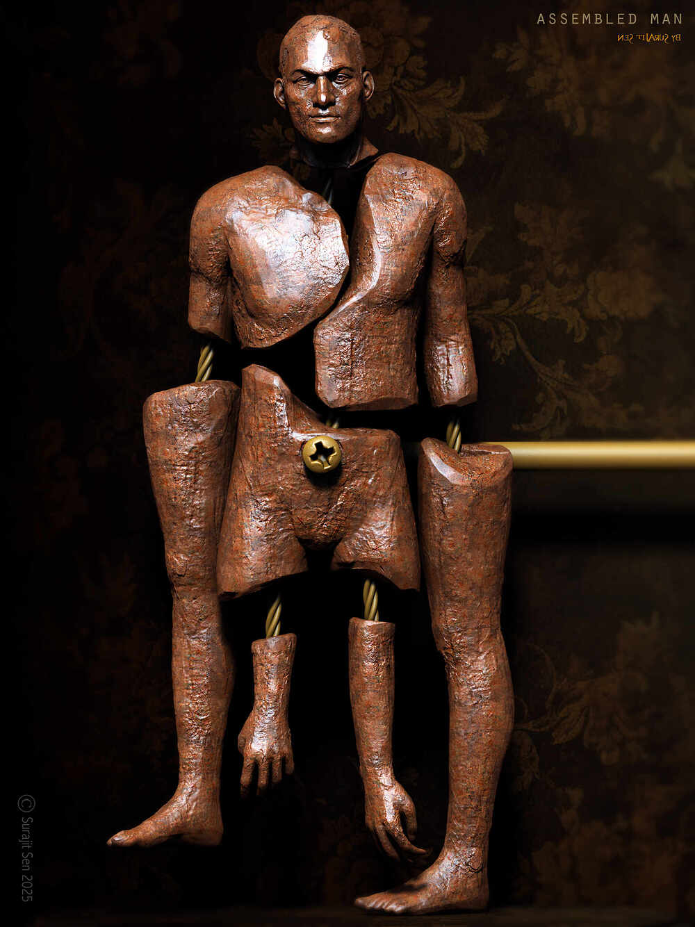 Assembled_Man_Digital_Sculpture_SurajitSen_April2025