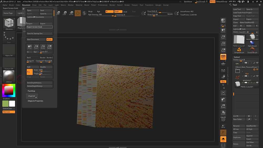 ZBrush ScreenGrab01