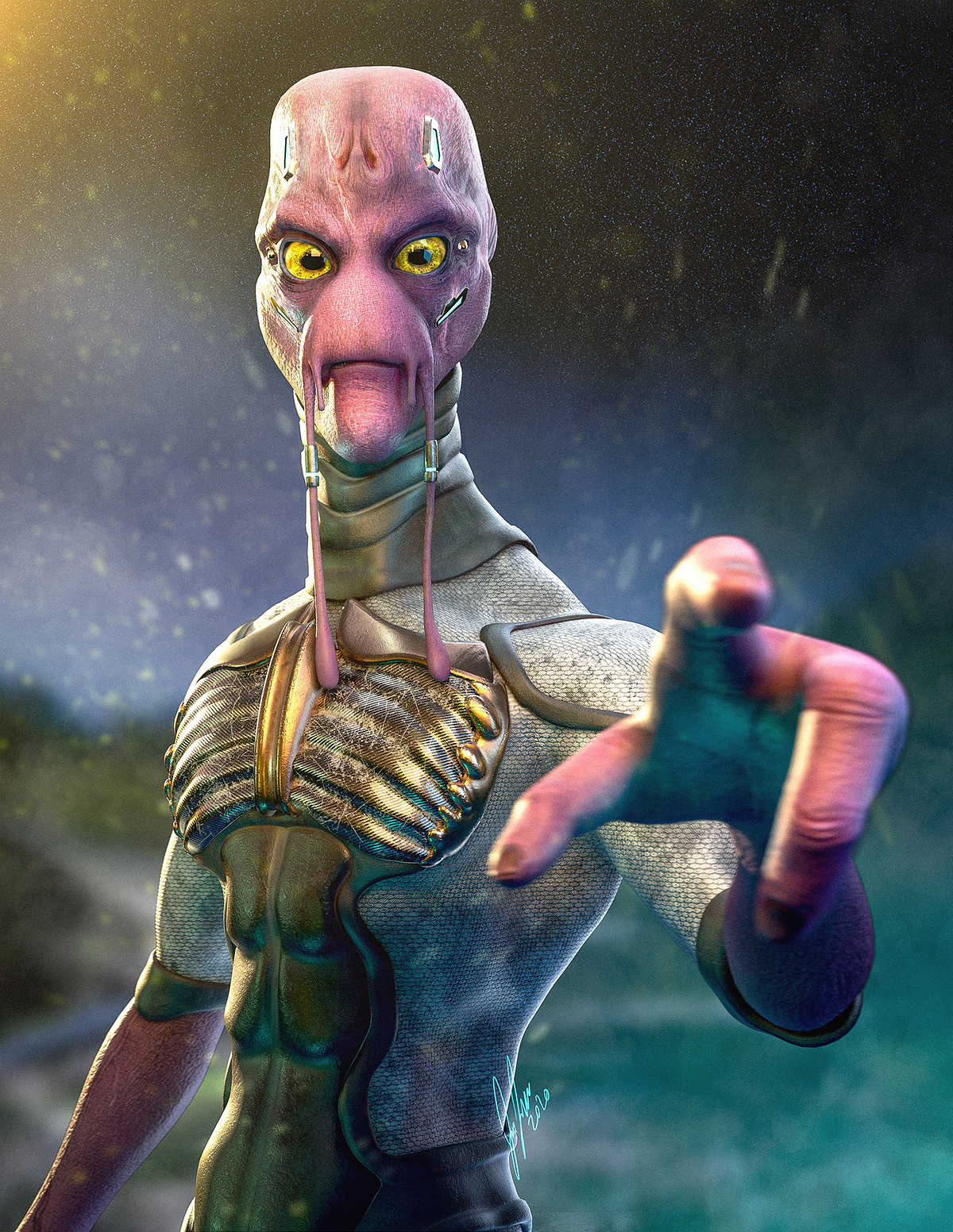 the scout arrival in earth