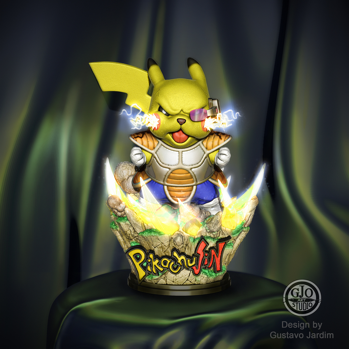 pikachu render principal