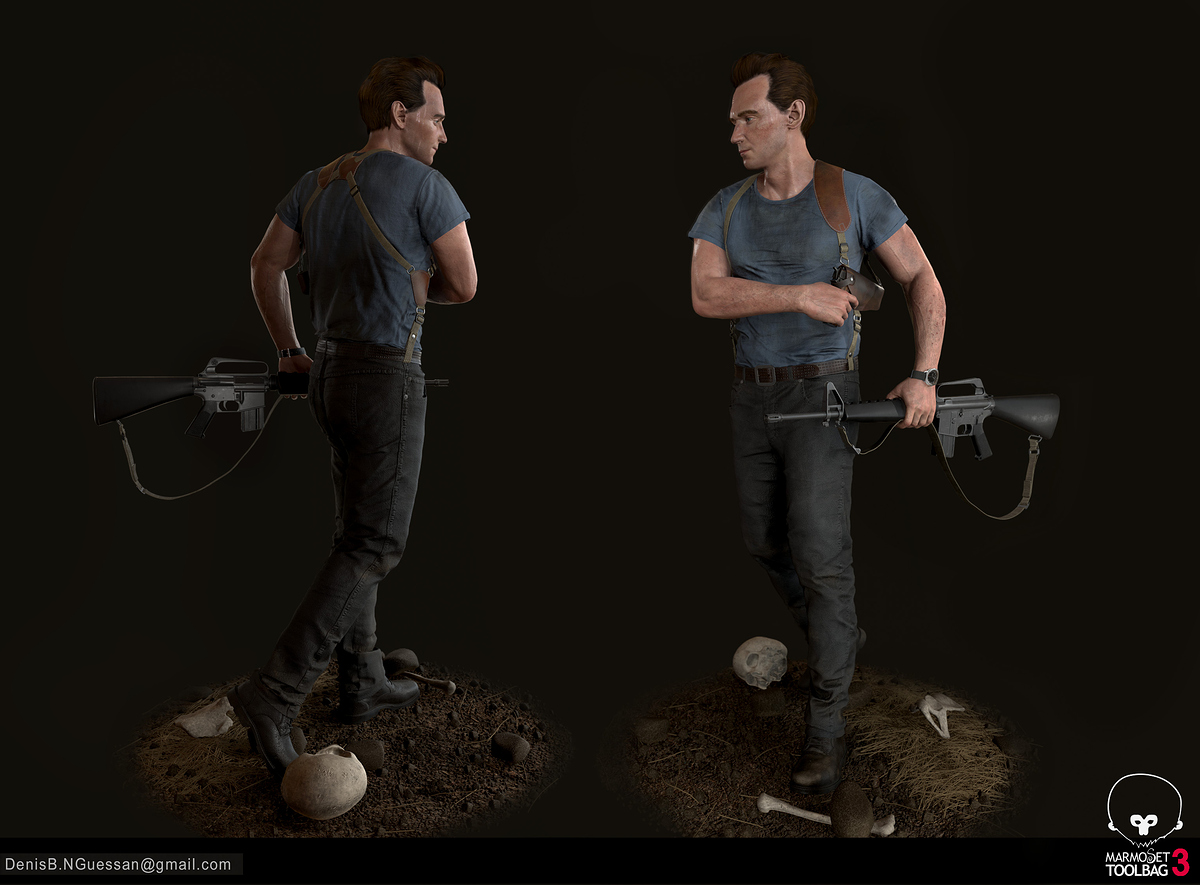 fullbody_2sides_Textured