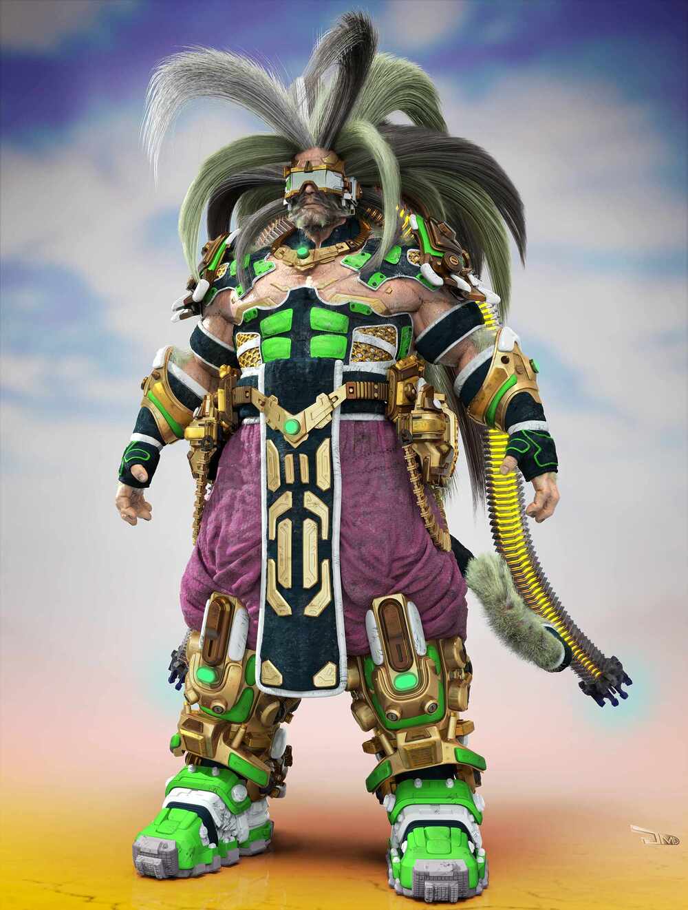 elder broly rend6 pre comp resize