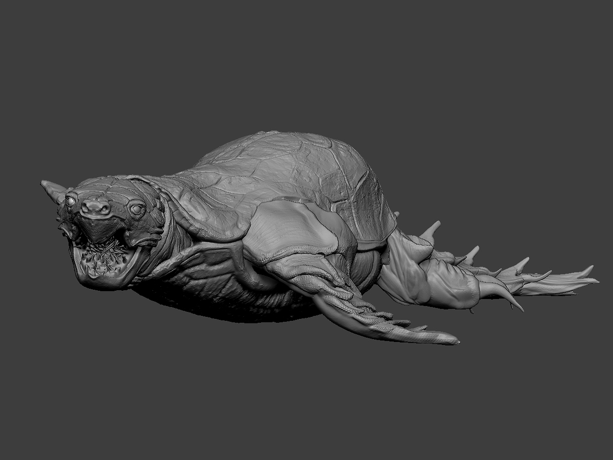 ZBrush_sculpt_front