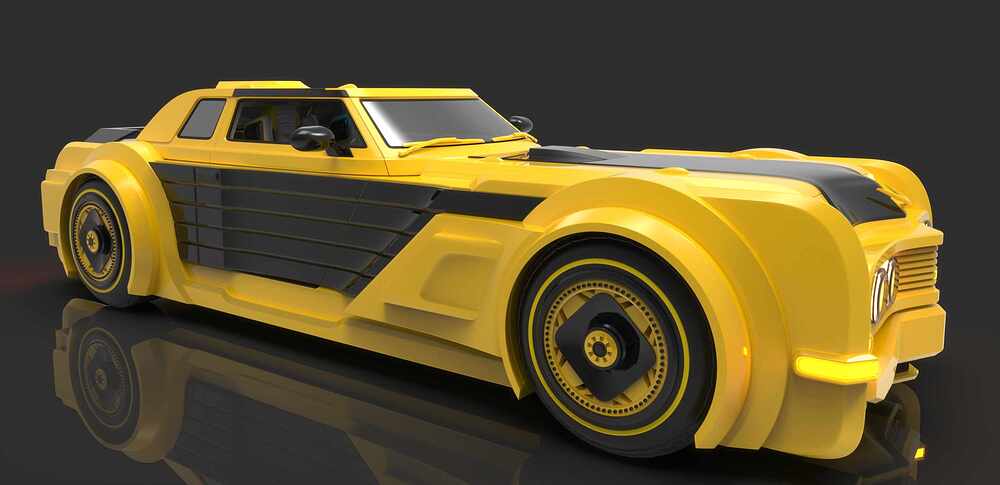 4-18-21 concept car  bumble bee version denoise1 default bloom .1x50px cropped
