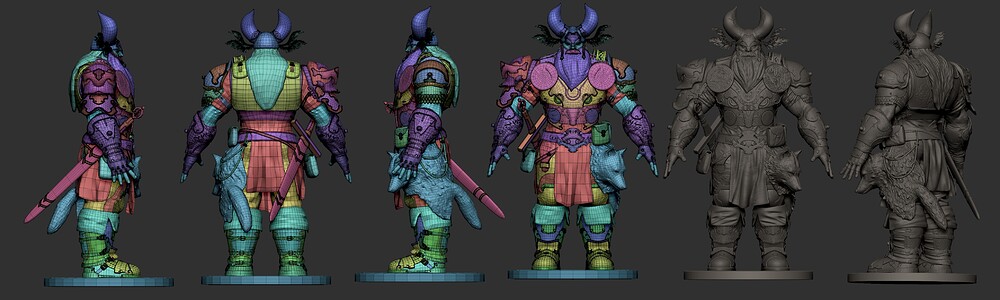 Retopology Odin
