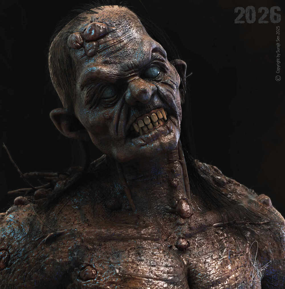 Dandumundi_Creature_Digital_Sculpture_SurajitSen_Feb2026_HEAD