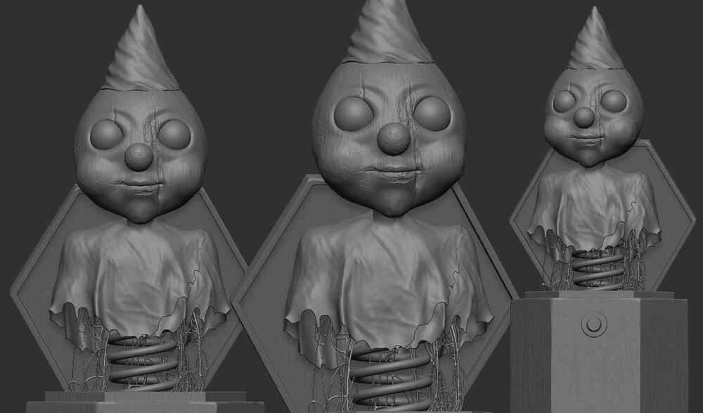 Doll_Digital_Sculpture_SurajitSen_Feb2025_WIP