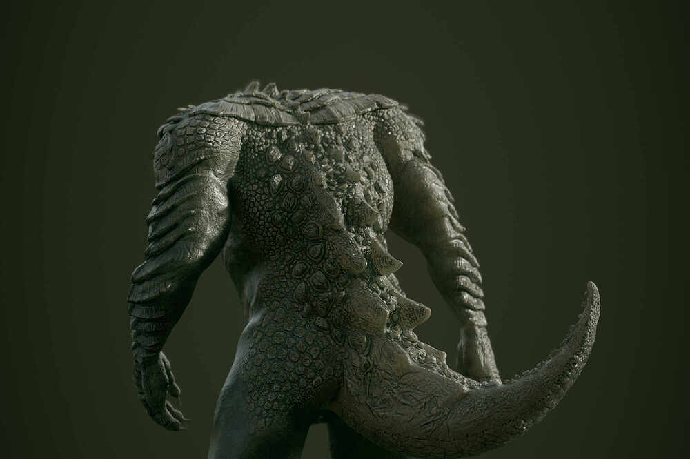 back