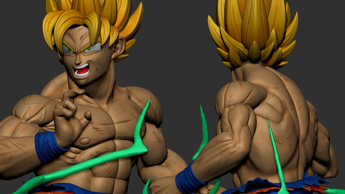 Goku-ssj1-zbrush3