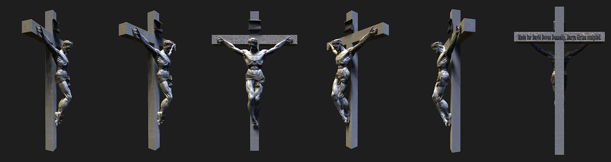 Crucifix for David Dovon Donnelly by Darya Girina_white mat_1_compress