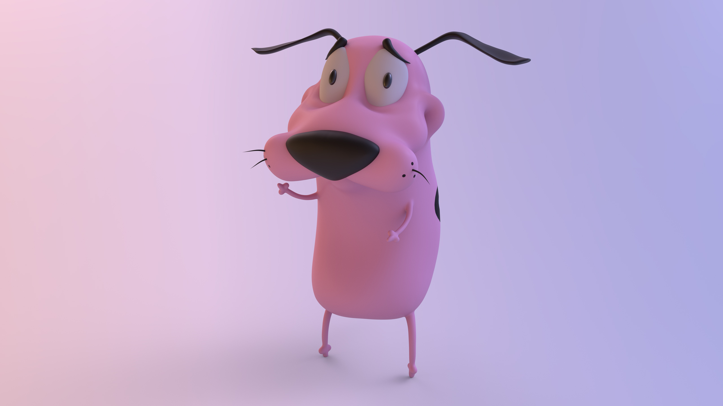 Courage the Cowardly Dog - ZBrushCentral