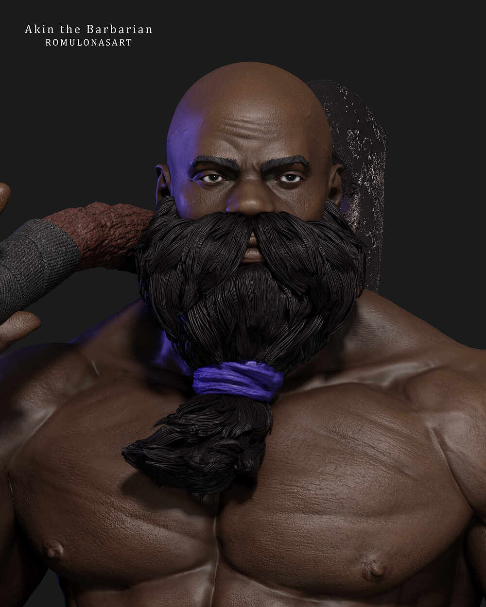 Akim - The Barbarian by Romulo Nasart American Thumb