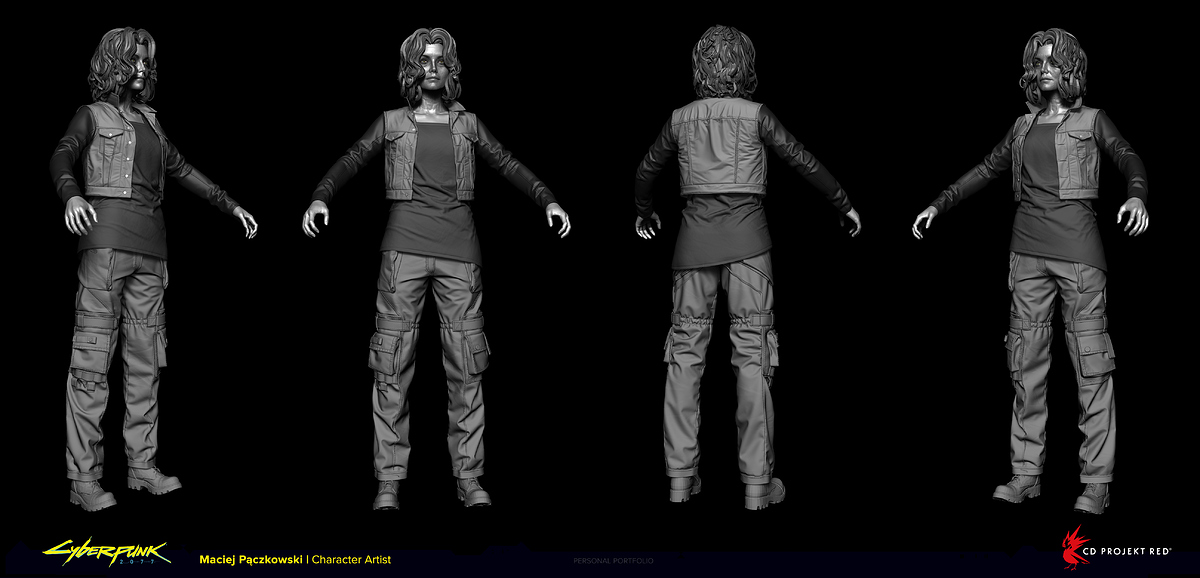 Nancy Zbrush turntable