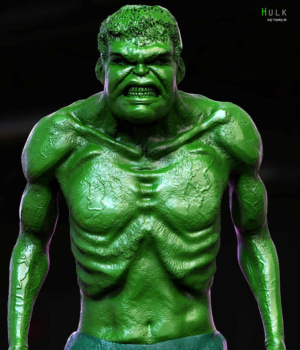 Poor_Hulk_Digital_Sculpture_SurajitSen_Nov2024AA