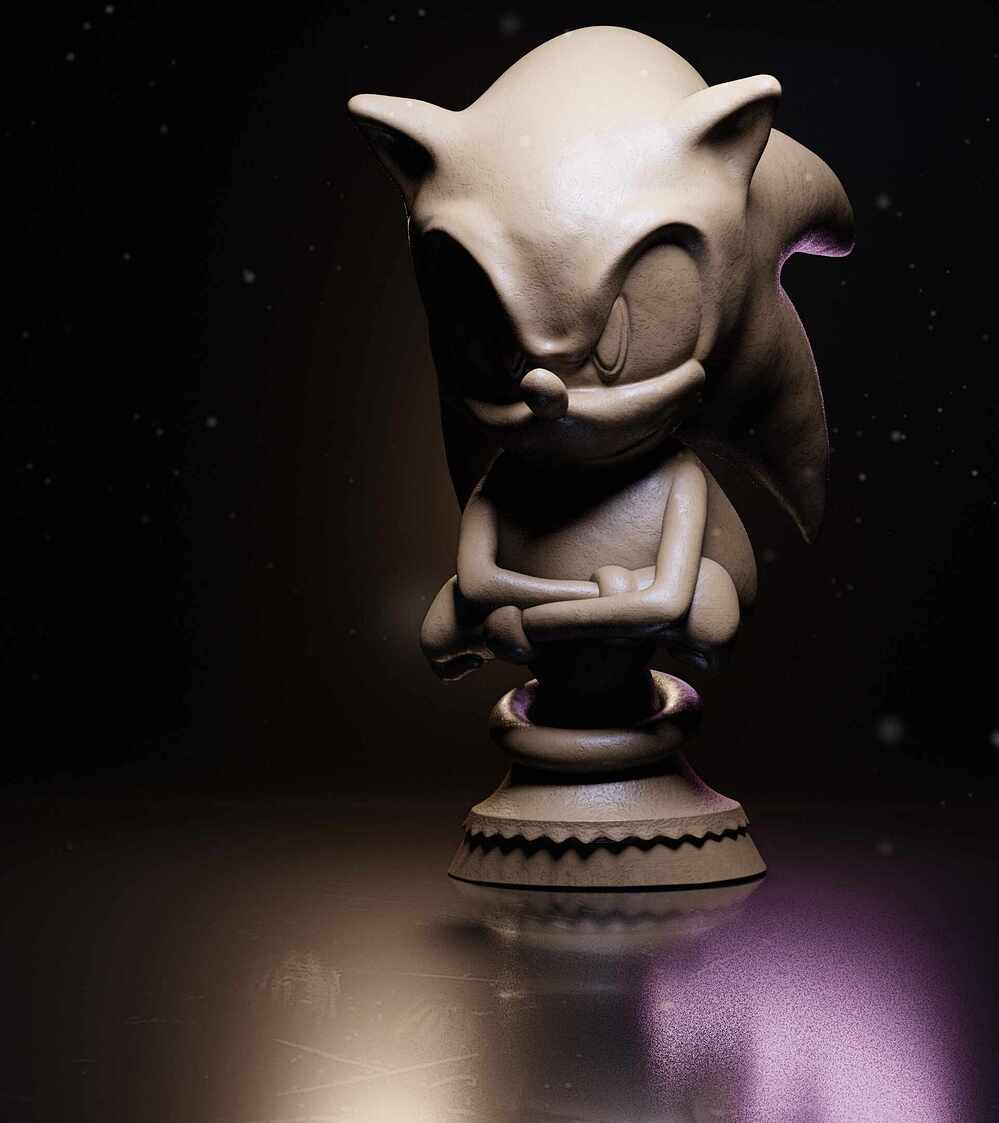 render cley
